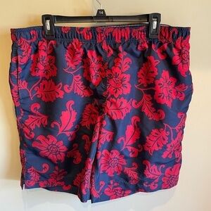 Lands End Swim Trunks Lined Large